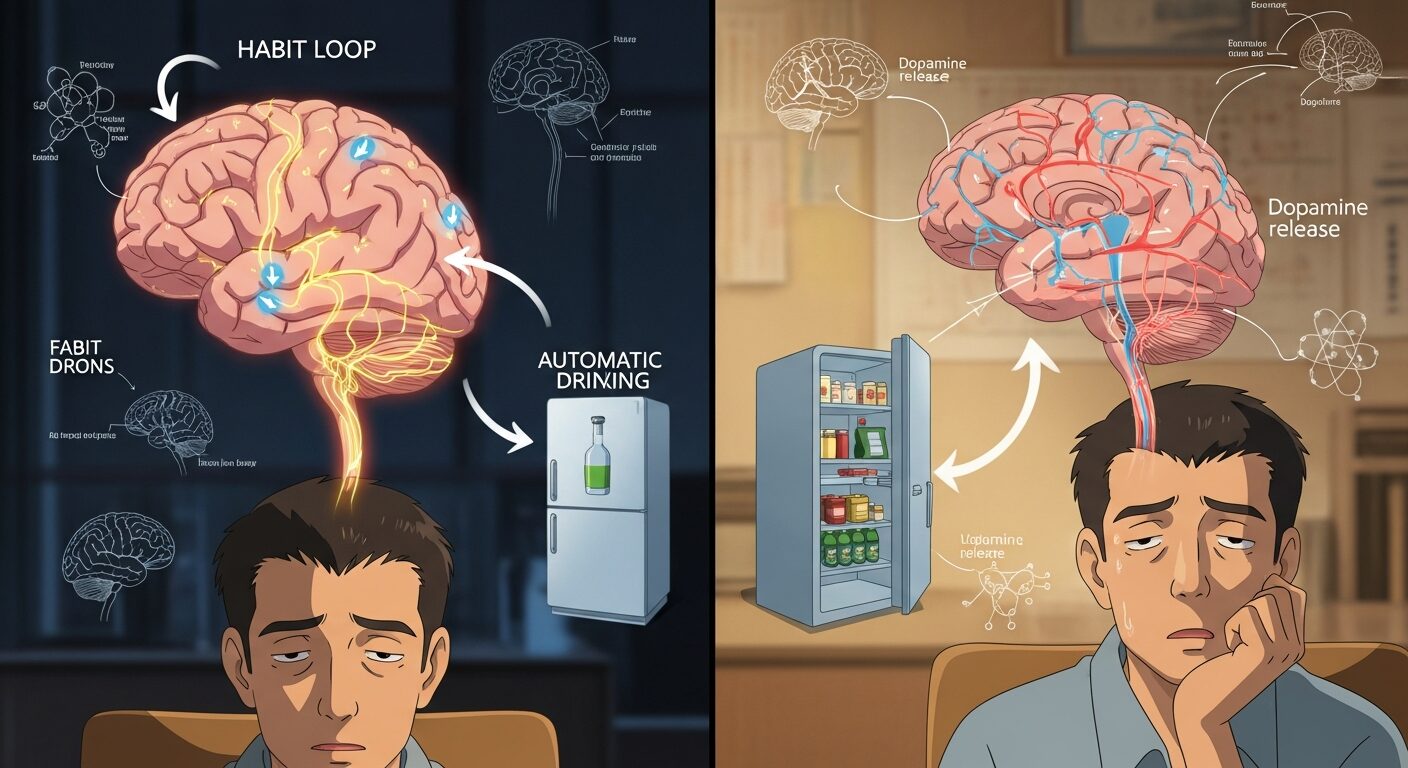 毎晩飲むのをやめたい…習慣的飲酒から抜け出した人が最初にやった事