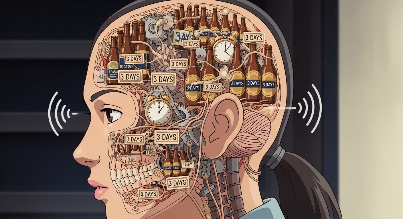 禁酒を邪魔する「恒常性（ホメオスタシス）」の罠。脳の引き戻し