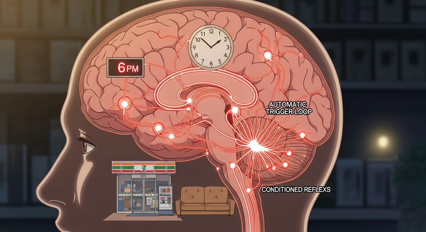 お酒をやめたいのにやめられない。「毎晩飲んでしまう」脳の自動操縦を解除する方法