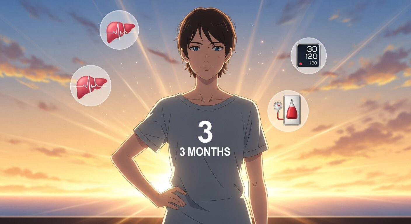 禁酒で体はいつから変わる?1日目〜1年後の変化タイムライン