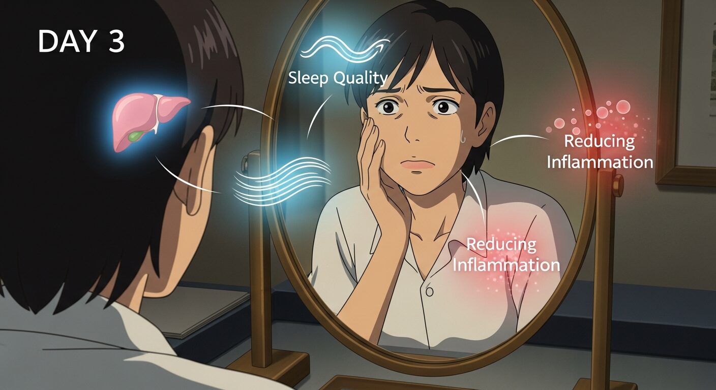 禁酒で体はいつから変わる?1日目〜1年後の変化タイムライン